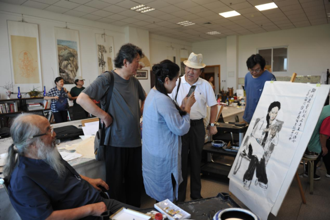 “走遍中国”山西站：艺术对话碰撞出创作火花  